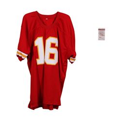 Kansas City Chiefs Len Dawson Autographed Jersey