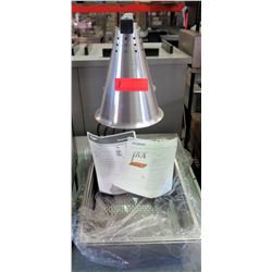 New Two-Bulb Free Standing Adjustable Heat Lamp, Model HL7237PS00