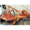 Image 1 : Large Solid Monkeypod Seating, Resin-Coated, Approx. 69"W