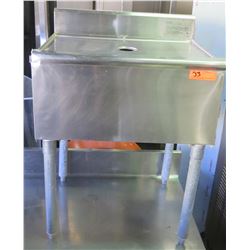 Eagle Group Drainboard/Workboard Unit, Model WB2-18 (24"W x 19.5"D x 30"H)