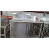 Image 3 : Stainless Prep Table w/ Sink, Tray Holders, Storage Compartment 48"W x 28"D x 34"H