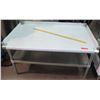 Image 1 : Metal Prep Table w/ Undershelf