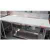 Image 1 : Stainless Steel Table with Removable Cutting Board