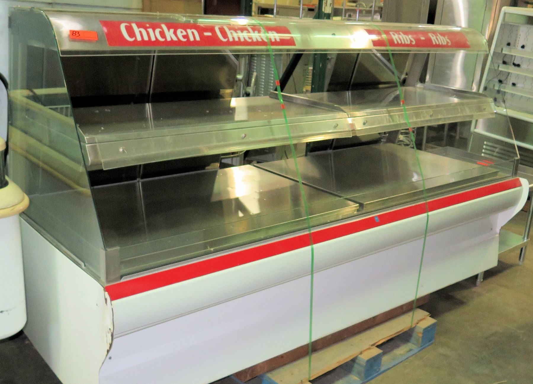 Large Display Case w/Heating Element on Top & Bottom 94