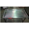 Image 2 : Stainless Food Transport Cart with 2 Shelves, 26"W x 16"D x 33"H