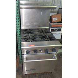 American Range 4 Burner Gas Stove Top w/ Oven