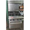 Image 1 : American Range 4 Burner Gas Stove Top w/ Oven