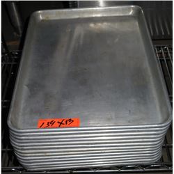 Qty 13 Large Baking Sheets