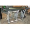 Image 1 : Rolling Cooling Rack w/ Counter Top, Holds 16 Baking Sheets