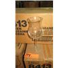 Image 2 : Pallet Multiple Cases of 12ea Grande Wine Parfait Glasses