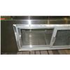 Image 2 : Stainless Steel 2-Door Pass-Through Display Case (No Compressor)