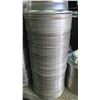 Image 2 : Qty 118 Stainless 11-3/8" Diameter Room Service Plate Covers