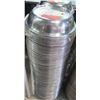 Image 1 : Qty 117 Stainless 10-1/2" Diameter Room Service Plate Covers