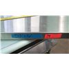 Image 2 : Stainless Prep Table Top, No Legs 57"L x 16"W (includes mounting brackets)