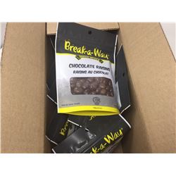 Case of Break-A-Way Chocolate Raisins (12 x 130g)