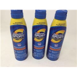 Lot of Copperstone SPF 50 Sport Spray (3 x 177 ml)
