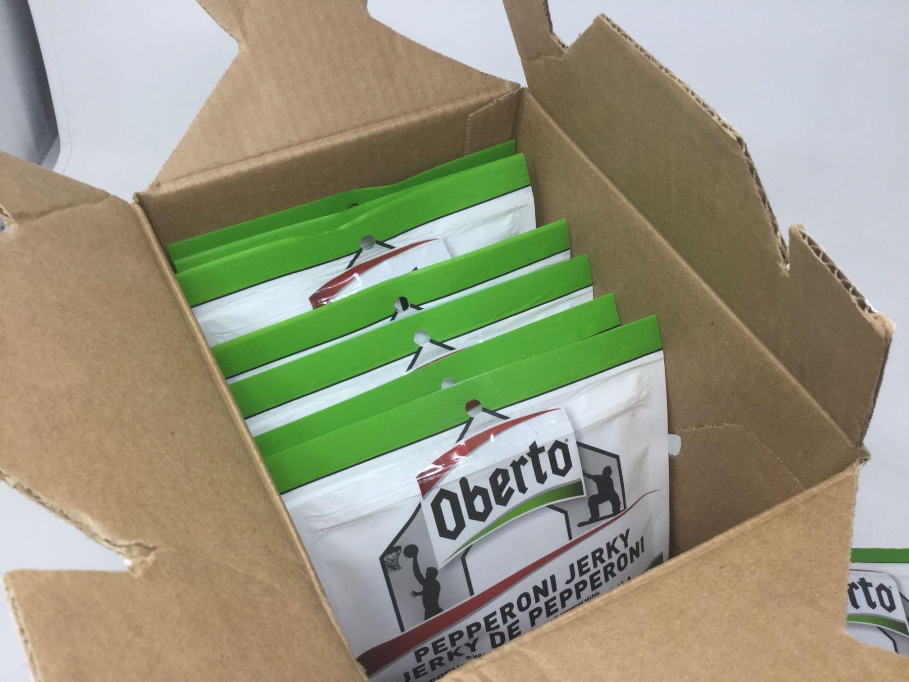 Case of Oberto Pepperoni Jerky (8 x 51g)