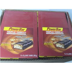 Lot of PowerBar Caramel Peanut Fusion Bars (2 x 15 x 50g)
