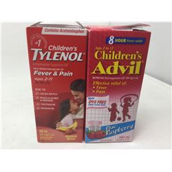 Childrens Tylenol and Advil (2 x 100ml)