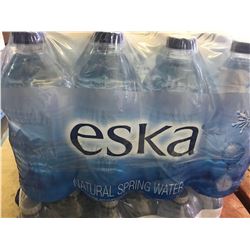 Lot of Eska Natural Spring Water (12 x 1L)