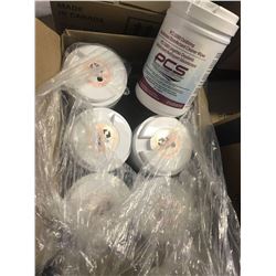 Lot of PCS 5000 Oxidizing Disinfectant Cleaner Wipes (8 Canisters)