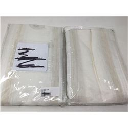 Set of 2 Sheer Curtain Panels 78 inch