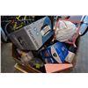 Image 2 : PALLET OF RETURNED POPCORN MAKER, LIGHT FIXTURE, GRASS SEEDER, ETC