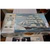 Image 2 : LOT OF 2 REVETT MODEL SHIPS IN BOX COMPLETE