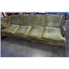 Image 2 : 1930s QUEEN VICTORIA SOFA AND CHAIR CRUSHED VELVET