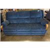 Image 1 : BLUE 3 SEATER RECLINER