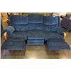 Image 2 : BLUE 3 SEATER RECLINER