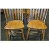 Image 2 : 4 HOOP BACK DINING CHAIRS