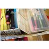 Image 2 : TRAY OF CRAFT SUPPLIES