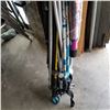 Image 2 : BUNDLE OF SKI POLES, WALKING STICKS AND CRUTCHES