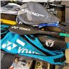 Image 2 : YONEX TENNIS BAG, QUARTZ AND HEAD TENNIS RACQUETS AND YONEX AND OTHER BADMINTON RACQUETS