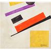 Image 4 : El Lissitzky Russian Suprematist Oil on Canvas