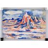 Image 2 : Marsden Hartley US Modernist Oil Tempera on Paper