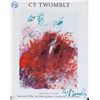 Image 1 : Cy Twombly Signature on Single Leaf Magazine Page