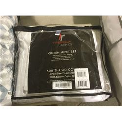 Tribeca Living Queen Sheet Set