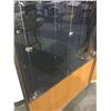 Image 3 : Upright Glass door double sided locking display cabinet with lights