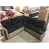 Image 2 : Hampton 2-Piece Sofa L shaped sectional patio furniture