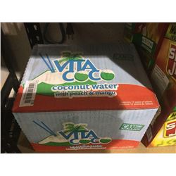 Vita Coconut Water w/ Peach and Mango (12 x500mL)