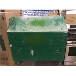 Greenlee Slant Top Box w/ Wheels (36/48" H x 60" L x 30" W)