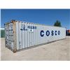Image 1 : 40 foot Grey Metal shipping container with locking doors. must be removed on Wednesday August 7 from