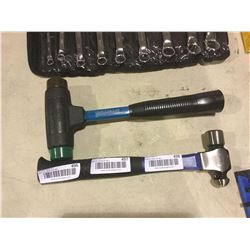 NEW set of 2 Williams ball pean hammer and rubber mallet