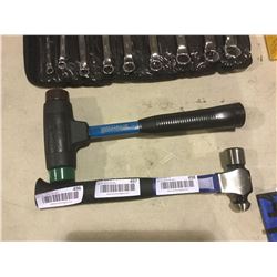 NEW set of 2 Williams ball pean hammer and rubber mallet