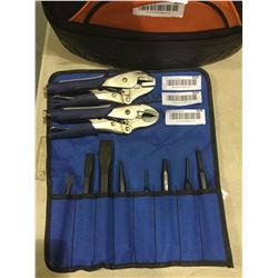 NEW LOT of williams R29 Punch Set & 2 vice grips