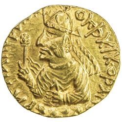 KUSHAN: Huvishka, 155-187, AV dinar (7.98g). EF-AU