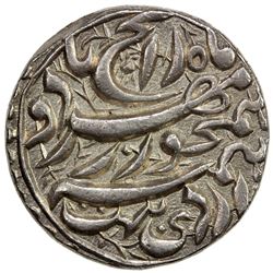 MUGHAL: Akbar I, 1556-1605, AR rupee (11.42g), Allahabad, IE45. EF-AU