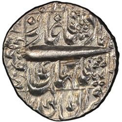 MUGHAL: Shah Jahan I, 1628-1658, AR rupee, Qandahar, year 14. PCGS MS62